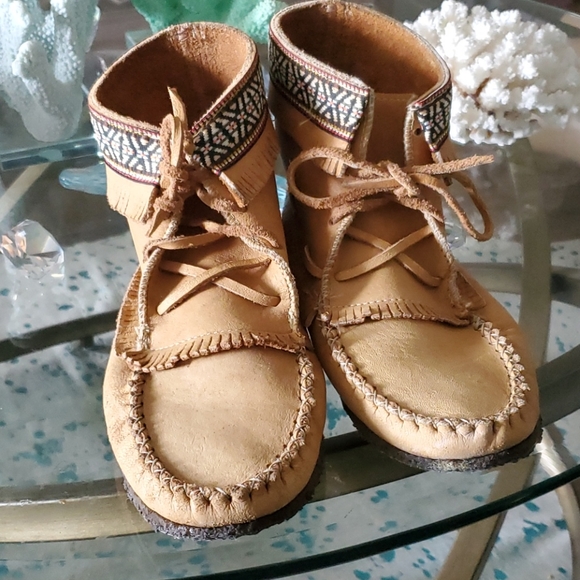 None Shoes - Leather moccasins..10.5 ...11 or mens